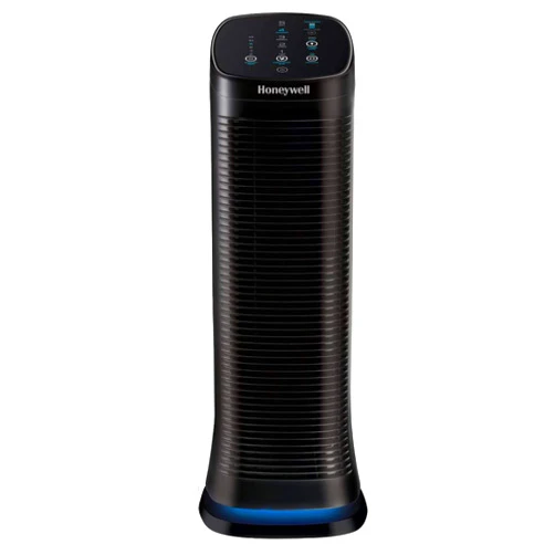 Honeywell HFD320 Air Genius 5 Air Purifier with Permanent Washable Filter Large Rooms (250 sq. ft.) Black