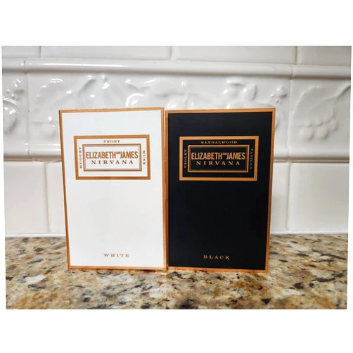 Elizabeth and James Nirvana for Her Black and White Duo EDP Eau Minis