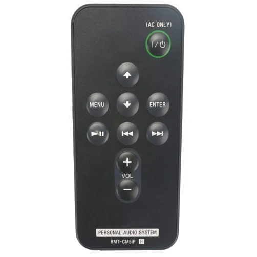 Allimity RMT-CM5IP RMTCM5IP Replacement Remote Control Compatible with Sony Personal Audio System RDP-M5iP RDP-M7iP RDP-M7iPN