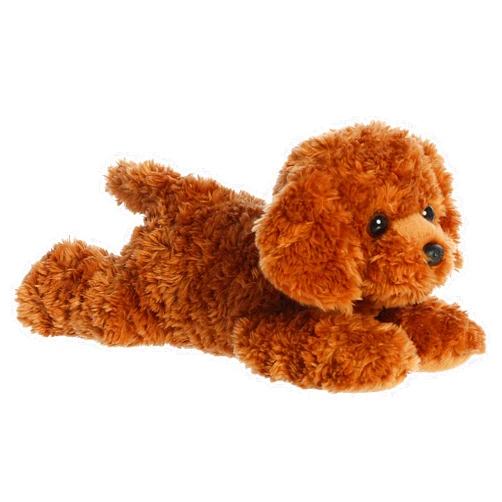 Aurora® Adorable Flopsie™ Tucker™ Stuffed Animal - Playful Ease - Timeless Companions - Brown 11 Inches
