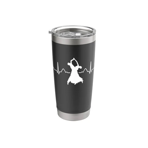 Ballroom Dancing Accessoires Viennese Waltz Tango Slow Fox Quickstep Ballroom Dancing Stainless Steel Insulated Tumbler