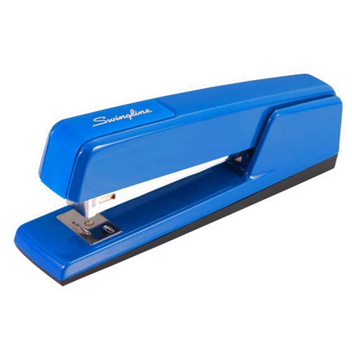 Swingline Stapler, 30 Sheet Capacity, 747 Classic Stapler, Jam Free, Metal, Royal Blue (74724)