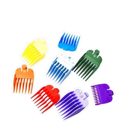 AQUA-ATL (8 Pack) Professional Hair Clipper Guards Cutting Guides Compatible with Most Wahl Clipper