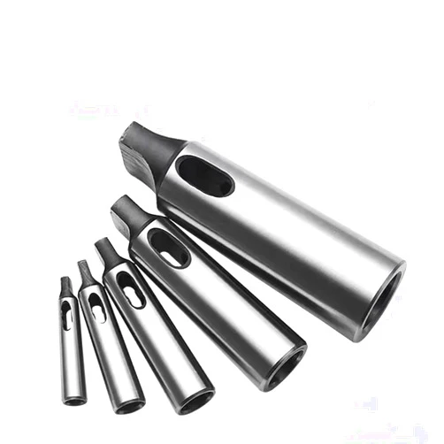 WENBIXIA 1pcs Morse Spindle MT1 MT2 MT3 MT4 MT5 Arbor Morse Taper Adapter Reducing Sleeve for Morse Taper Sleeve Shank Accessories(MT1-MT2)