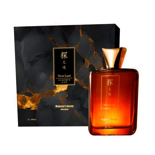 MAJESTY'S SECRET PHEROMAX Cologne for Men – 3.4 fl oz Eau De Parfum Spray, Long Lasting Premium Men’s Cologne with Masculine Scent, Luxury Gift for Boyfriend, Husband, or Dad (TAN Never Land)