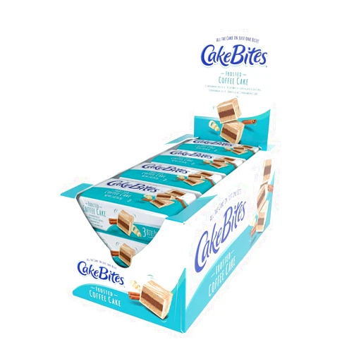 COOKIES UNITED ALWAYS FRESH The Original Cakebites Coffee Cinna-Crumb, 12 Count - 2 oz Units per box