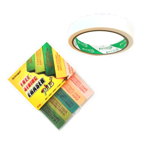 Lao Cheng Ren Baroque Fret Erasers for Guitar, Suitable for Guitar Strings & Fret Polishing Abrasive, Fret Erasers Kit, Set of 5,High-Quality Luthier Tools Guitar(180&400&1000&1500&2000Grit)