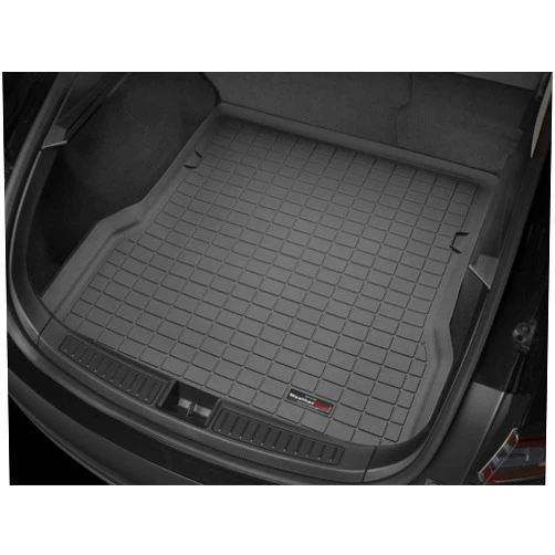 Weathertech Cargo Trunk Liner with Bumper Protector for Chrysler Town & Country Van, Town & Country Van, Grand Caravan - Behind 3rd Row w/Bumper Protector (41265SK), Tan