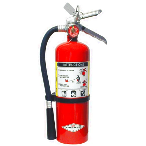 Amerex B500 ABC Dry Chemical Fire Extinguisher 2A-10 BC Rated, 5 lb.