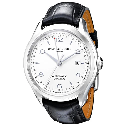 Baume & Mercier Men's BMMOA10112 Clifton Analog Display Swiss Automatic Black Watch