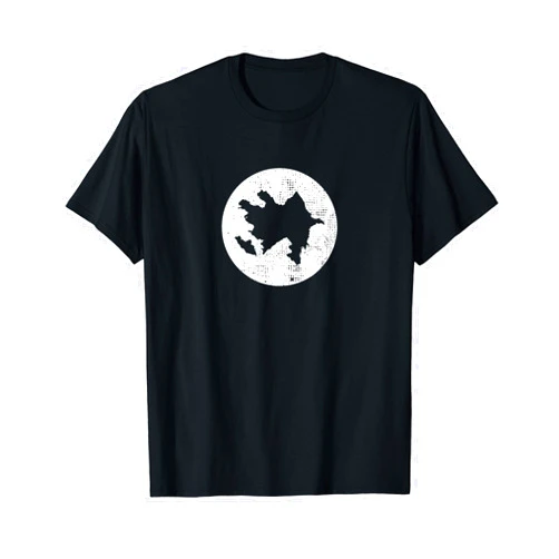 Azerbaijani Roots Pride Azerbaijan Ancestry Gifts Azerbaijan Vintage Map Azerbaijani T-Shirt