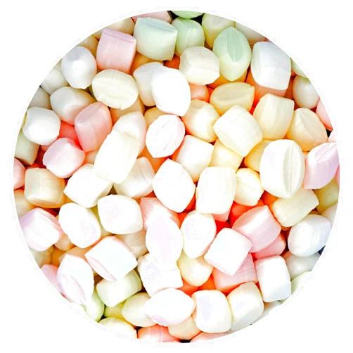 THE HAMPTON CANDY COMPANY Assorted Party Mints, 1 Pound Pastel Mints Bulk Bag, After Dinner Mint