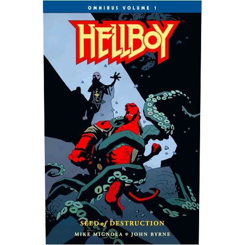 By Mike Mignola (Author, Illustrator), John Byrne (Author), Mark Chiarello (Illustrator), Dave Stewart (Illustrator) & 1 more Hellboy Omnibus Volume 1: Seed of Destruction