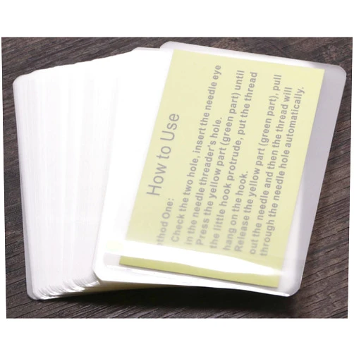 ONLYKXY 2.5x3.7-Inches Transparent Universal Thermal Laminating Sheets Pouches Premium Films for Laminator Machine - Photo Paper Files Card Picture Safe for Office 100Pcs