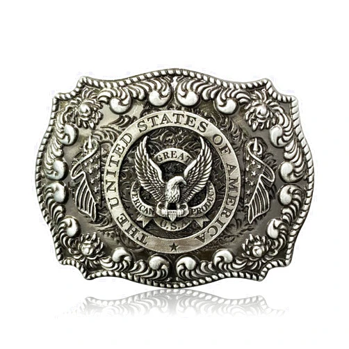 Btilasif Soaring Eagle Belt Buckle for Men Western Cowboy Texas Rodeo Belt Buckle Gifts for Halloween Christmas