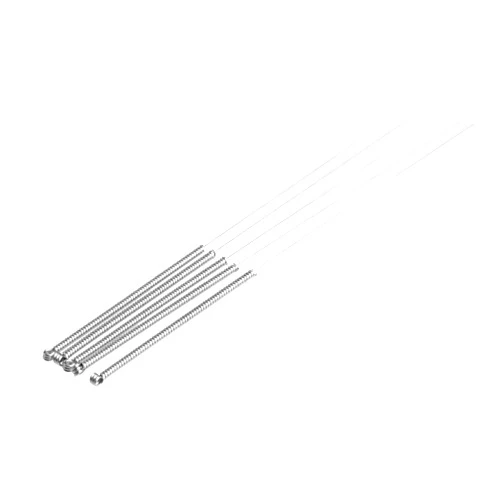 MUXSAM 5-Pack 0.4mm Needle Drill Bits, MUXSAM 3D Printer Nozzle Cleaning Kit, Stainless Steel Nozzle Cleaning Tool Kit for 3D Printer Extruder