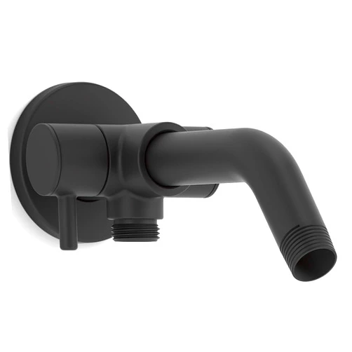 KOHLER K-76330-BL Shower Arm, Matte Black
