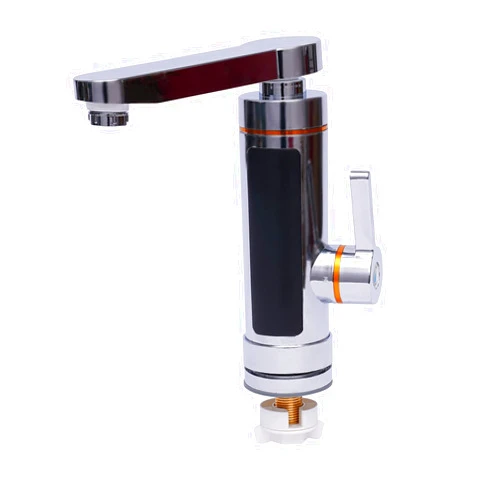 BENTFL 110V Electric Water Heater Faucet, Instant Water Faucet Fast Heating Tap with LED Digital Display, Hot and Cold Dual-use, Rotatable 3000W Electric Faucet for Bathroom Kitchen, IPX4
