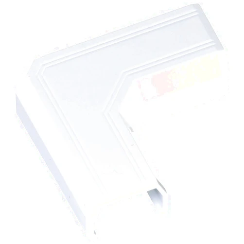 Sanwa Supply CA-KK17L Cable Cover, L Type, White