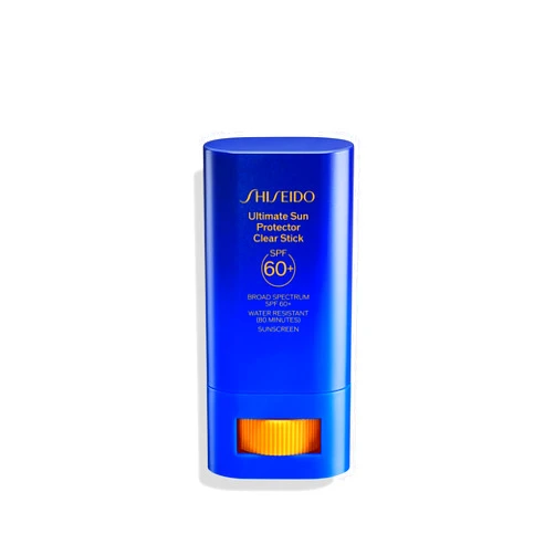 Shiseido Clear Sunscreen Stick - Invisible Broad-Spectrum Face Sunscreen - Wear Under & Over Makeup - Lightweight Formula - All Skin Types