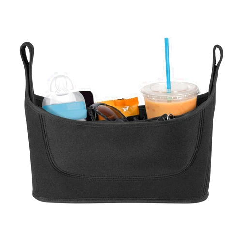 Taheng Universal Stroller Organizer with Cup Holder Detachable Phone Bag and Shoulder Strap,Stroller Bag Caddy Organizer Accessories Fits for Uppababy, Baby Jogger, Doona, Nuna Strollers