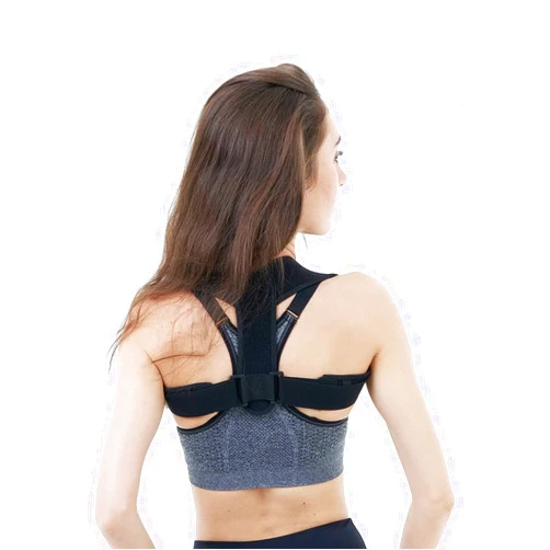HLOES Posture Corrector for Women and Men,Adjustable Upper Back Brace, Breathable Back Support straightener, Providing Pain Relief from Lumbar, Neck, Shoulder, and Clavicle, Back.