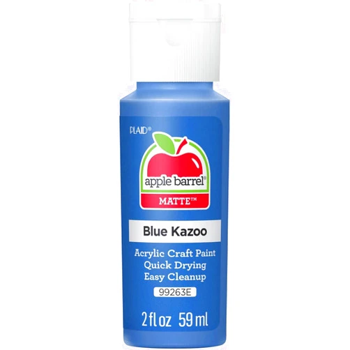 Apple Barrel Acrylic Paint, Blue Kazoo
