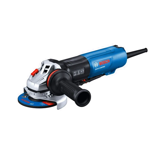 BOSCH GWS12-450PBD 4 ½ In. Ergonomic Angle Grinder with No Lock-On Paddle Switch - High Performance and Comfort for Grinding and Cutting Applications