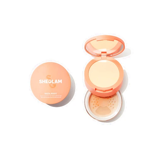 SHEGLAM Insta-Ready Face Powder Loose Under Eye Setting Powder - Smooth Sand