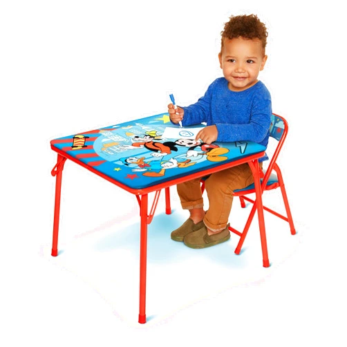 Mickey Mouse Jr. Activity Table Set with 1 Chair