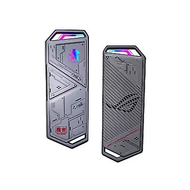 ASUS ROG Strix Arion EVA Edition M.2 NVMe SSD Enclosure USB3.2 Gen 2x1 Typ C, Dual USB C to C and USB C to A Cables, Screwdriver Free, Thermal Pads, Fits PCIe 2280/2260/2242/2230 M Key/B+M Key