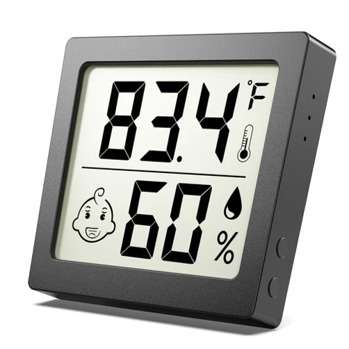 AikTryee Digital Thermometer Indoor Hygrometer Room Thermometers and Humidity Gauge with Temperature Humidity Monitor by AikTryee