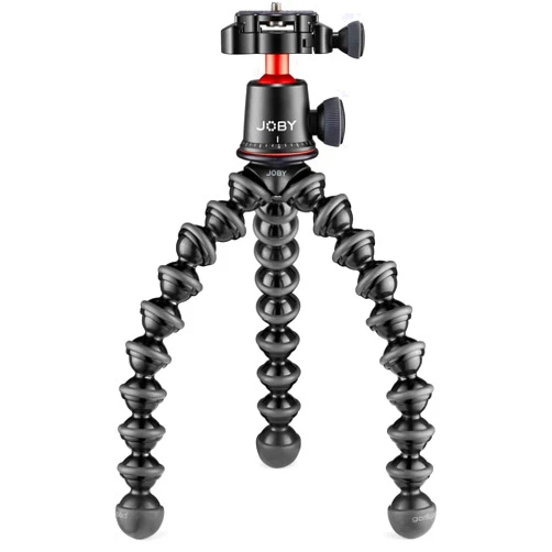 JOBY GorillaPod 3K PRO Aluminum Tripod Stand with Ball Head, Black