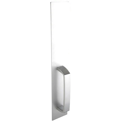 Copper Creek ED-ESCDMY-AL Exterior Escutcheon Dummy Pull Handle Aluminum