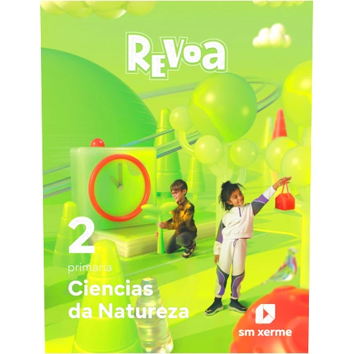 Galician Edition by Equipo editorial SM, (Author), Ana Belén Martínez (Author), Jesús Delgado (Illustrator), Alberto García Ayerbe (Illustrator), Eliana Gutiérrez (Illustrator), Lourdes Navarro Falcón (Illustrator), Alejandro Villén Real (Illustrator) & 4 more Ciencias da Natureza. 2 Primaria. Revoa