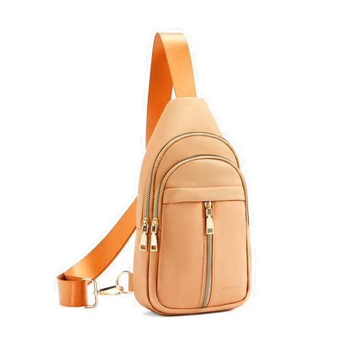 WESTBRONCO Sling Bag for Women Small Nylon Fanny Pack Lightweight Large-capacity Crossbody Bags