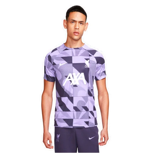 Nike Liverpool FC Academy Pro Third Men's Dri-FIT Soccer Pre-Match Top Jersey, Space Purple/Gridiron/White, 3XL