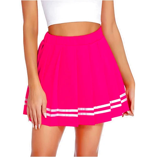 Avidlove Womens Pleated Skirt School Uniform Skirt Mini Skirt Pleated Cheer Skirt
