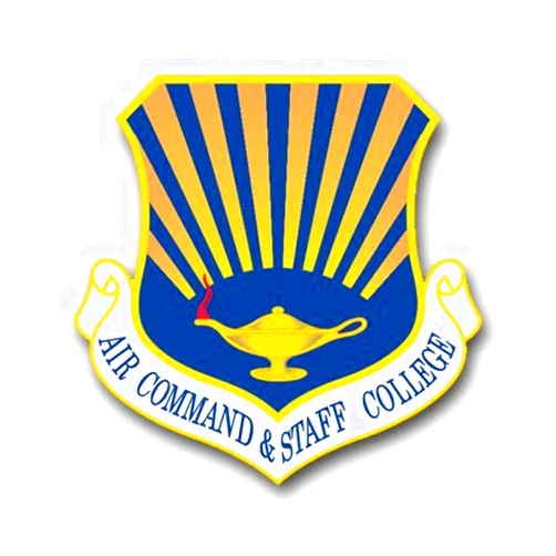 MilitaryBest US Air Force Air Command and Staff College Decal Sticker 3.8