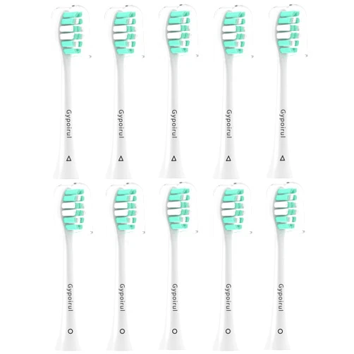 Gypoirul Toothbrush Replacement Heads Compatible with Philips Sonicare Replacement Heads, Electric Brush Head for 4100 5100 6100 9023 W Optimal Plaque Control 10 Pack,