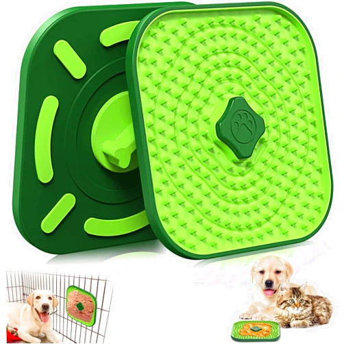 HOPET Licking Mat for Dogs Crate, Interactive Large 7.1