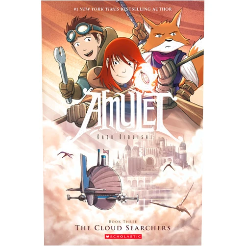 By Kazu Kibuishi (Author, Illustrator) The Cloud Searchers: A Graphic Novel (Amulet #3) (3)