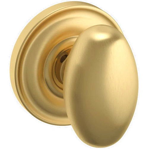 Baldwin 5025033PASS Baldwin 5025.Pass 5025 Passage Door Knob Set with 5048 Rose from The Estate Collection