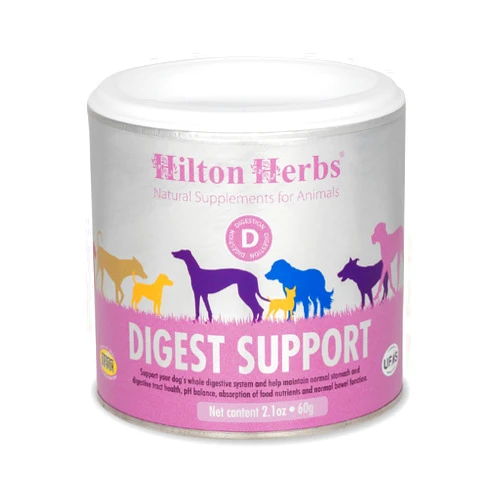 Hilton Herbs Canine Digest Support Supplement for Dogs, 2.1 oz Tub