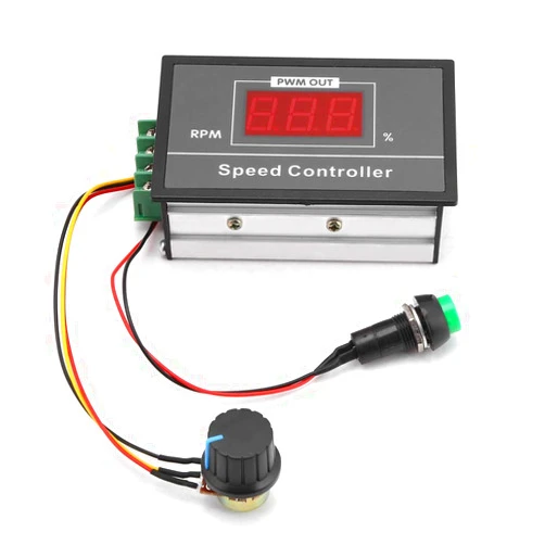 Fafeicy PMW Motor Speed Controller Adjustable Regulator Generator DC 6-60V 12V 24V 36V 48V 30A Motor Driver Controls Module