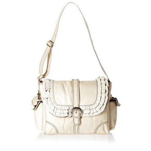 Kalencom Diaper Bag, Miss Prissy Champagne/Chocolate