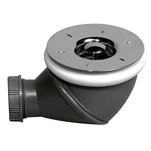 Wirquin James Multi Directional Shower Waste Drain 90mm 360 degree High Flow