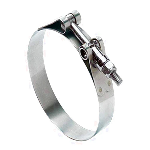 Ideal Tridon 300110500051 Stainless Steel 30011 Series 300 T-Bolt Hose Clamp, Heavy Duty, 132 SAE Size, 127 mm - 134.9 mm Hose OD Range