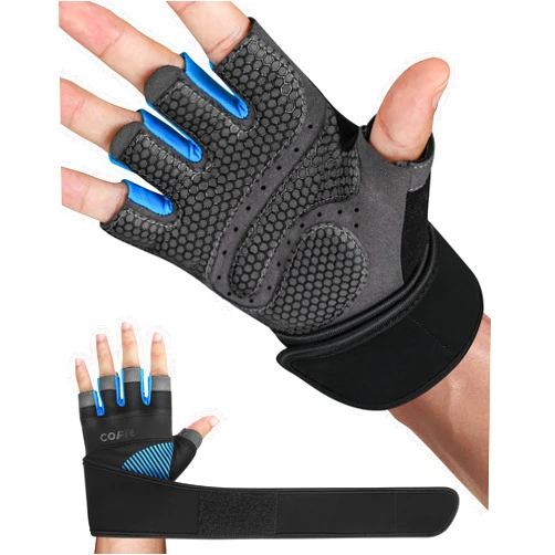 COFIT Breathable Workout Gloves, Antislip Weight Lifting Gym Gloves for Men Women, Superior Grip & Palm Protection for Weightlifting, Fitness, Exercise, Training