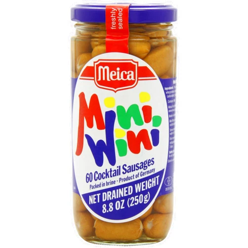 Meica Mini Wini Sixty Cocktail Sausages, 8.8 Ounce